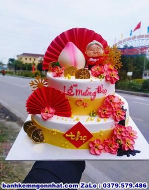 Bánh Kem Mừng Thọ 05